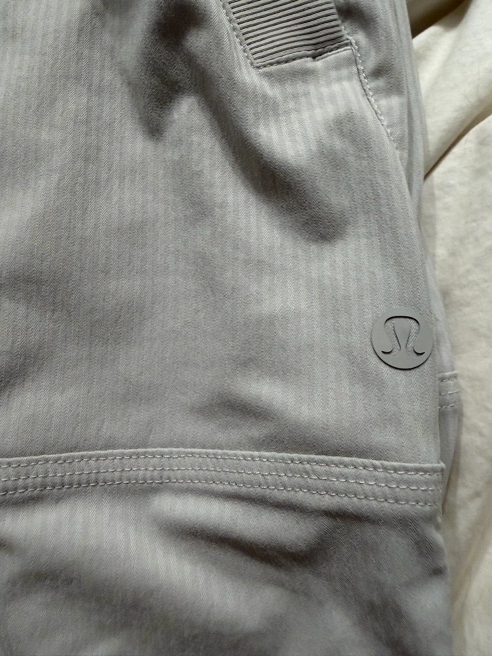 Lululemon Dove Gray Dance Studio jogger pants size 10 - Picture 3 of 7